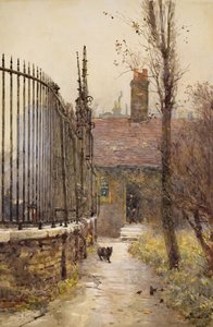 Emanuel Hospital, Westminster, 1892 door Rose Maynard Barton